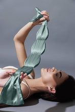 Load image into Gallery viewer, Silk Weighted Sleep Mask- Willow - Eye Mask