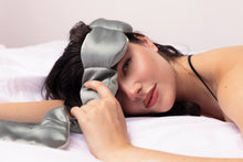 Load image into Gallery viewer, Silk Weighted Sleep Mask- Willow - Eye Mask