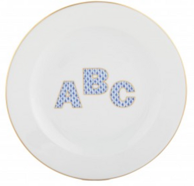 ABC Dishware - Blue