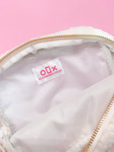 Load image into Gallery viewer, Pink Bow Teddy Cosmetic Zipper Bag - Small