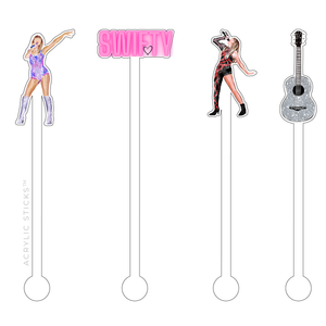 TAY TAY SWIFT ACRYLIC STIR STICKS COMBO
