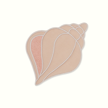 Load image into Gallery viewer, Shell Linen Cocktail Napkins - Set of 4