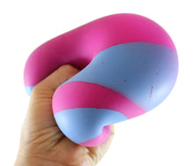 Load image into Gallery viewer, Jumbo 4" Boxed Striped Soft Doh Stress Ball - Squishy - Assorted Colors