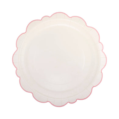 Pembroke Pink Edge Scallop 12
