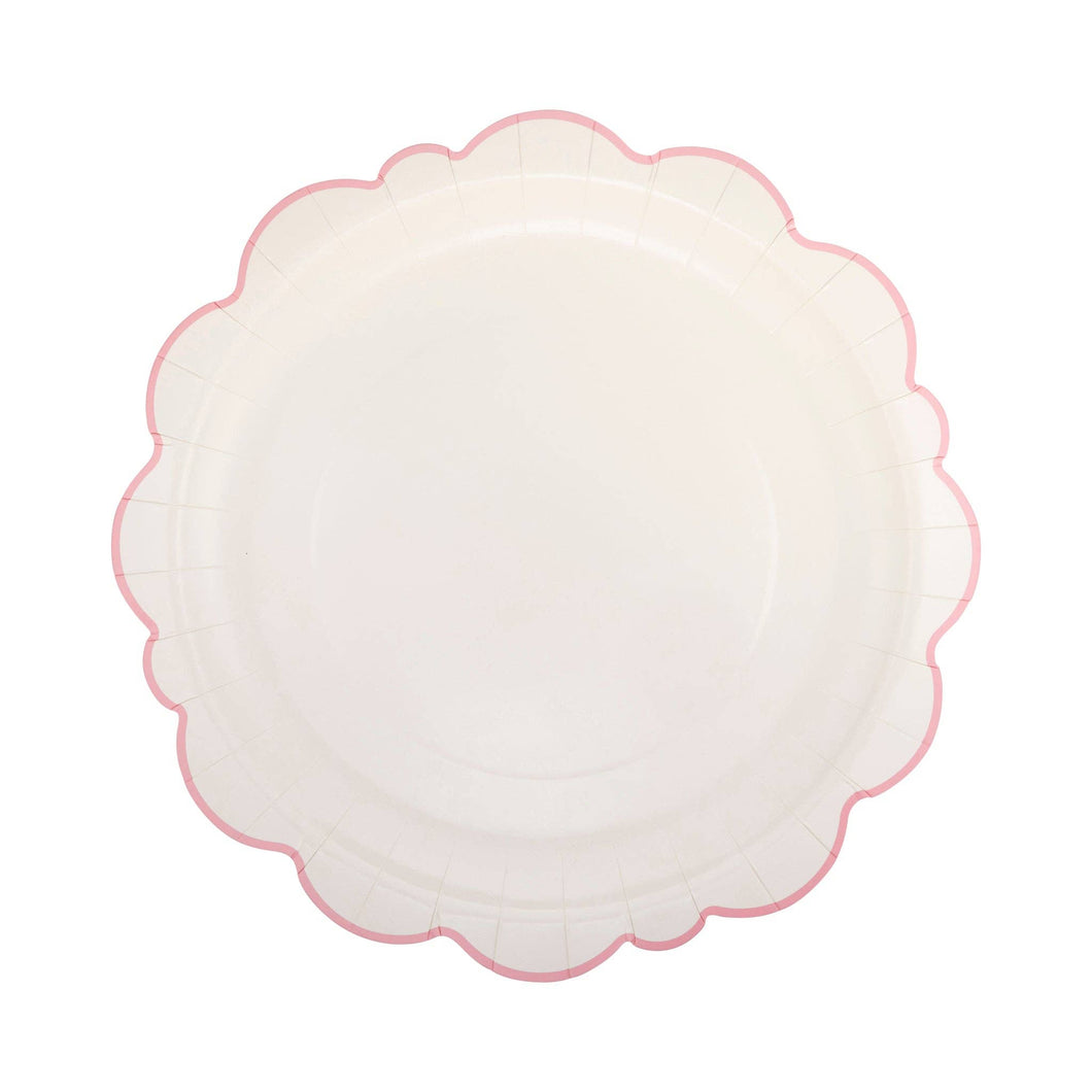 Pembroke Pink Edge Scallop 12
