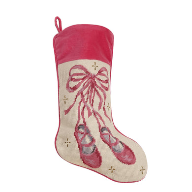 Ballet Needlepoint Stocking