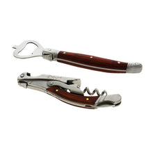 Load image into Gallery viewer, Laguiole Bottle Opener Bar Set with Pakkawood Handles