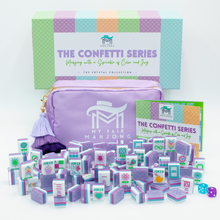 Load image into Gallery viewer, Crystal Confetti Purple | Mahjong with a Sprinkle of Color