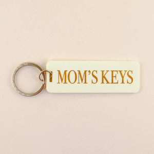 Mom's Keys Keychain: Candy Pink / Keychain with Hang Tag