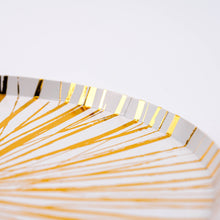 Load image into Gallery viewer, Radiance Gold Foil Dinner Paper Plates
