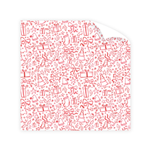Load image into Gallery viewer, Christmas in Red Wrapping Paper Roll