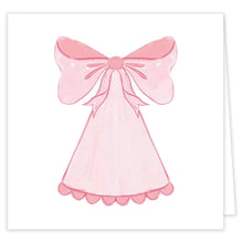 Load image into Gallery viewer, Pink Party Hat Folded Enclosure Card Set with Envelopes
