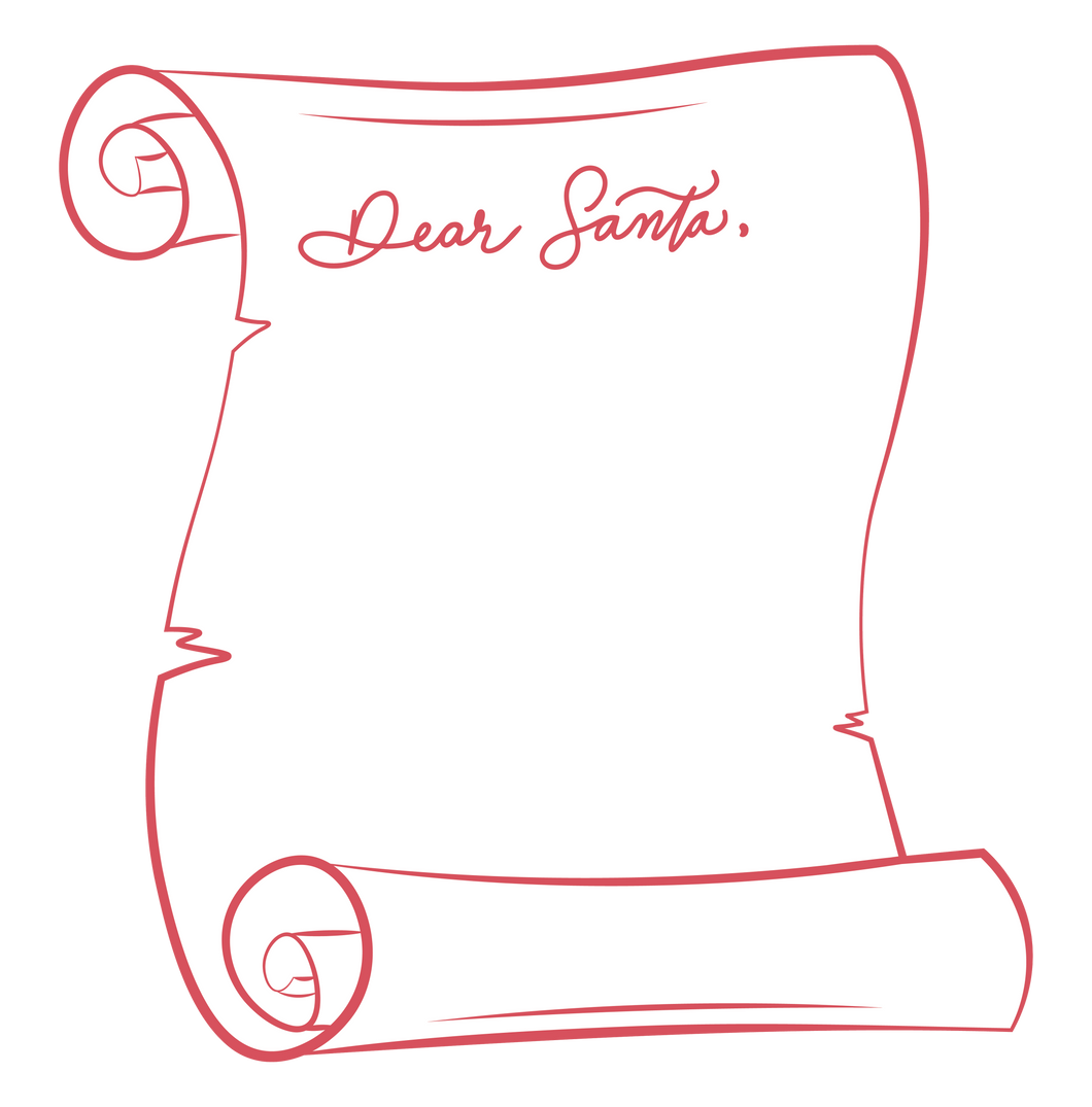 Dear Santa Placemats – Pack of 12