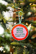 Load image into Gallery viewer, Needlepoint Ornament - Gossip