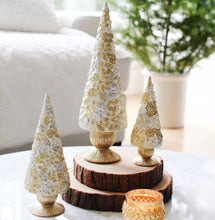 Load image into Gallery viewer, Frangipani Cone Tree (Ivory): 9&quot;