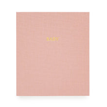 Load image into Gallery viewer, Baby Book, Rose Linen: Rose Linen Scatter Dot