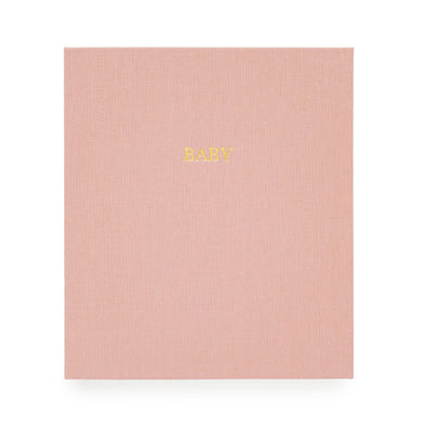 Baby Book, Rose Linen: Rose Linen Scatter Dot