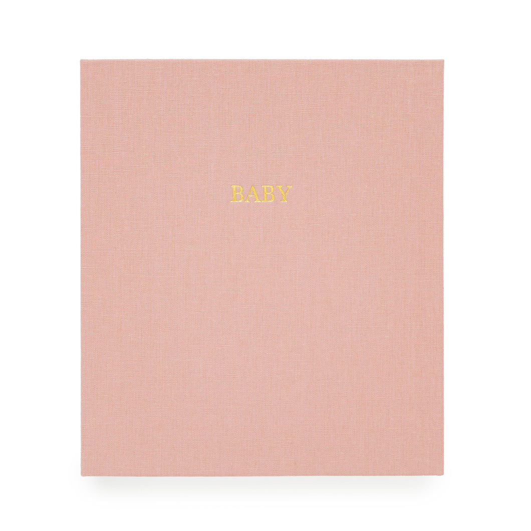 Baby Book, Rose Linen: Rose Linen Scatter Dot