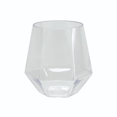Plastic Clear Wine Goblets | 6 Cups