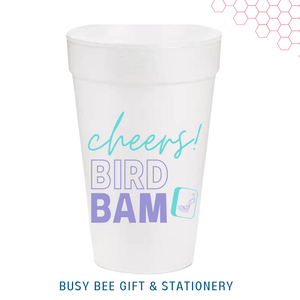 Cheers! Bird Bam Mahjong Foam Cups