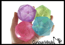 Load image into Gallery viewer, 1 Sugar Polyhedron Diamond Shaped Ball - Glow in the Dark Th