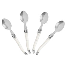 Load image into Gallery viewer, French Home Laguiole Coffee Spoons, Set of 4, Faux Ivory