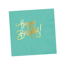 Load image into Gallery viewer, Happy Birthday! Napkins: Hot Pink