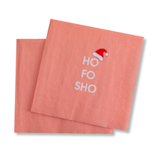 Load image into Gallery viewer, Ho Fo Sho - Holiday Cocktail Napkins