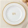 Ultra-White Signature Gold Dinnerware