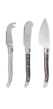 Load image into Gallery viewer, French Home 3 Piece Laguiole Cheese Knives - Warm Spice
