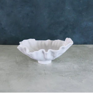 Vida Bloom Medium White Bowl