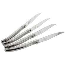 Load image into Gallery viewer, Laguiole Steak Knives Set of 4, Stainless Steel