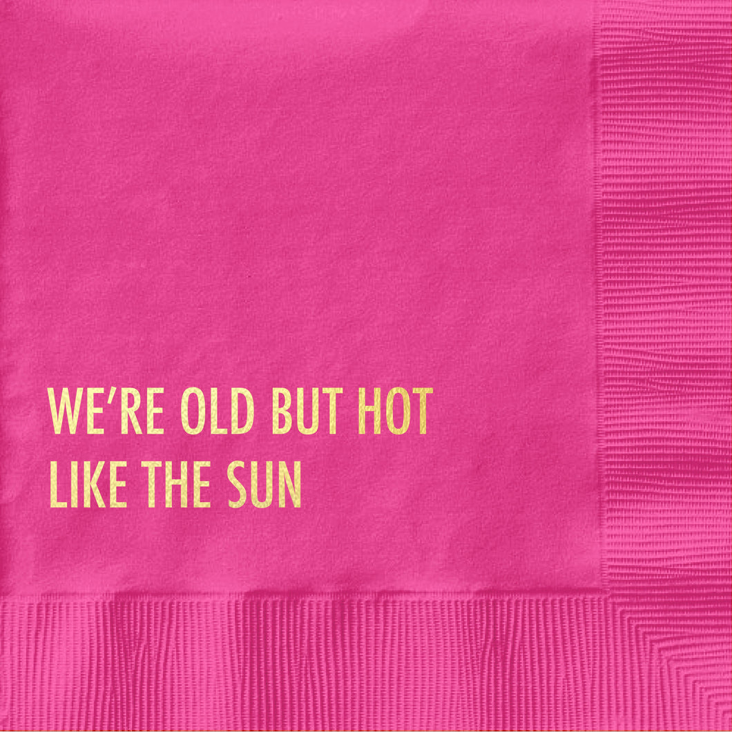 Old But Hot Cocktail Napkin