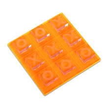 Load image into Gallery viewer, Vince Acrylic Tic Tac Toe Orange