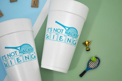 Racket Science Tennis 20oz. Styrofoam Cup