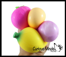 Load image into Gallery viewer, 1 Fruit Soft Fluff-Creamy Doh Filled Squeeze Stress Ball Toy
