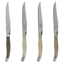 Load image into Gallery viewer, French Home Laguiole Steak Knives, Set of 4, Neutral Tones