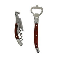 Load image into Gallery viewer, Laguiole Bottle Opener Bar Set with Pakkawood Handles