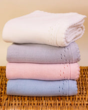 Load image into Gallery viewer, Baby Blanket Imperio White