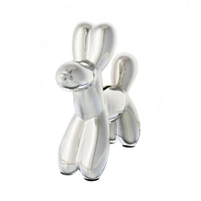 Load image into Gallery viewer, Balloon Dog Bank Silver