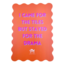 Load image into Gallery viewer, MAHJONG SHUFFLE CARD  |  Scalloped Edges &amp; Bright Colors  |  Sized to Store with Mahjong League Cards