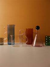Load image into Gallery viewer, Bean Pitcher, Clear/Pink