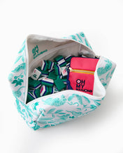 Load image into Gallery viewer, Amazon Green Tile Storage Bag x Catherine Cartie Collab