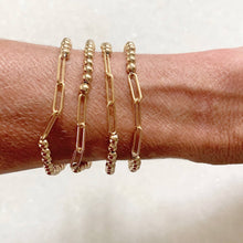 Load image into Gallery viewer, Brittany Link Bracelet: 7”