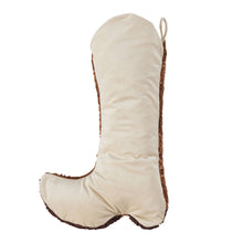 Load image into Gallery viewer, Brown Cowboy Boot Hook Stocking