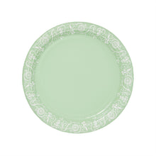 Load image into Gallery viewer, Mahjong Jasperware Inspired Dinner Paper Plates - Pack of 8