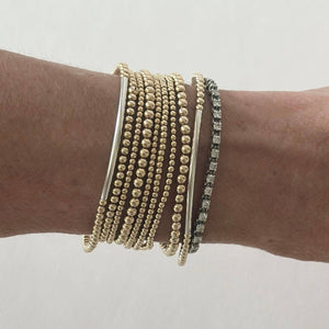 Bella Bar Bracelet in Gold