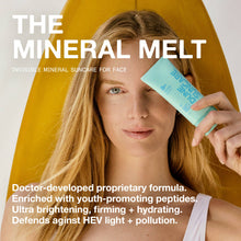 Load image into Gallery viewer, The Mineral Melt - Clear Mineral Sunscreen for Face (SPF 30)