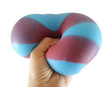 Load image into Gallery viewer, Jumbo 4" Boxed Striped Soft Doh Stress Ball - Squishy - Assorted Colors