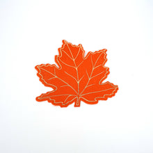 Load image into Gallery viewer, Die Cut Autumn Leaf Shaped Beverage Napkin